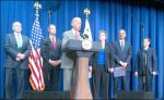 Joe Biden speaks at the White House, Photo by Bill Schrier